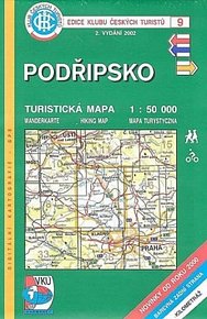 Podřipsko - Turistická mapa - edice Klub českých turistů 9