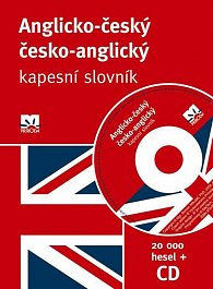 Anglicko-český,česko-anglický kapesní slovník + CD