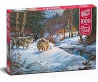 Cherry Pazzi Puzzle - Údolí vlků 1000 dílků