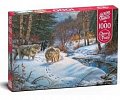 Cherry Pazzi Puzzle - Údolí vlků 1000 dílků