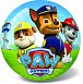 Míč Tlapková patrola/Paw patrol nafouknutý 23cm v síťce