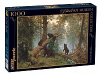 Puzzle 1000 Šiškin Ráno v borovicovém lese (ze sbírek ruských muzeí)