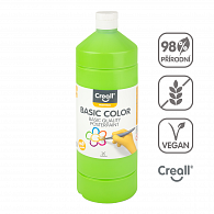 Creall temperová barva, 1000 ml, světle zelená