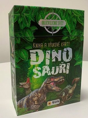 Dinosauři - Objevujeme svět (Dárkový box - kniha + výukové karty)