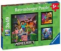 Ravensburger Puzzle - Minecraft Biomes 3x49 dílků