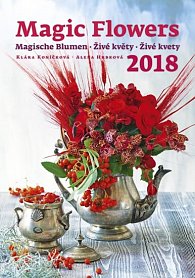 Kalendář nástěnný 2018 - Živé květy