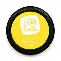 Razítkovací polštářek na textil IZINK textile - žlutý