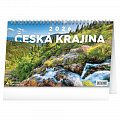 Kalendář 2026 stolní: Česká krajina, 23,1 x 14,5 cm