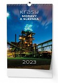 Krásy Moravy a Slezska 2023 - nástěnný kalendář
