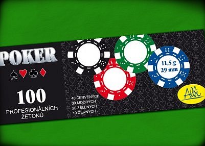 Náhled Poker-100 žetonů