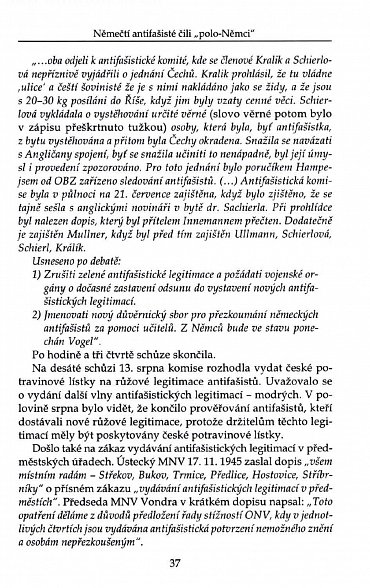 Náhled Ústecké kádrování aneb Jak jsme přišli o desetitisíce perspektivních německých komunistů...