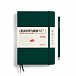 Leuchtturm1917 Daily Planner Medium (A5) 2025 Forest Green