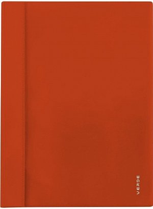 Rychlovazač A4 PVC s kapsou VERDE cihlová