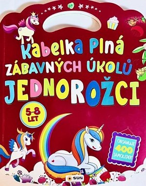 Kabelka plná zábavných úkolů Jednorožci 5-8 let