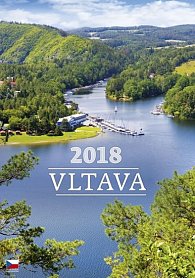 Kalendář nástěnný 2018 - Vltava