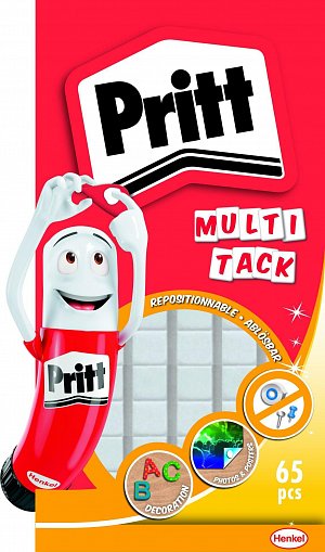 Henkel Pritt - lepicí guma Fix-It, 35 g, bílá - 65 ks