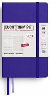 Weekly Planner & Notebook 2026 Pocket (A6) Ink