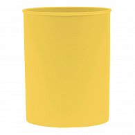 DONAU kelímek na tužky Life, 95 x 75 mm, PP, pastelově žlutý