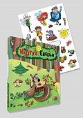 Forest Friends 1 - šanon pro žákovské portfolio + samolepky