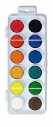 Koh-i-noor vodové barvy/vodovky obdélník bílý 12 barev o průměru 30 mm