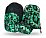 BAAGL 3 SET Coolmate Green: batoh, penál, sáček