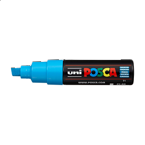 Posca popisovač PC-8K, 8 mm, tyrkysová (71)