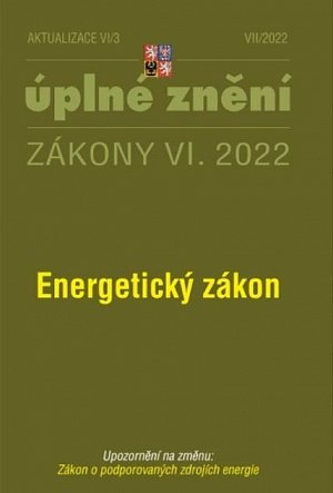 Aktualizace VI/3 2022 Energetický zákon, Zákon o podporovaných zdrojích energie