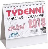 Týdenní pracovní kalendář mini 2018