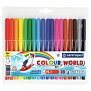 Centropen Fixy COLOUR WORLD 7550 trojboké, sada 18 barev