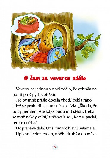 Náhled Jak se veverka učila počítat - První čtení s úkoly