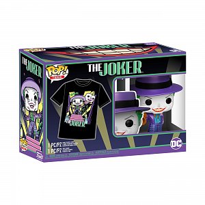 Funko POP & Tee: Joker w/Speaker - velikost trička XL