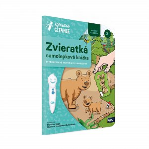 KČ Samolepková knížka Zvieratká SK
