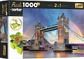 Puzzle s třídičem 2v1: Tower Bridge, Londýn 1000 dílků