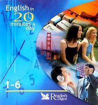 English in 20 minutes a day 1 - 6 + aktovka + 6CD