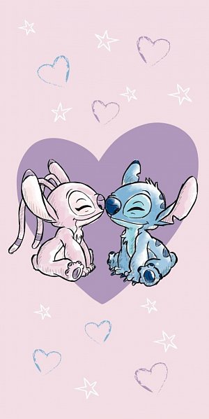Osuška - Lilo and Stitch "Love"