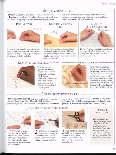 Náhled Encyklopedie šití - Praktický průvodce technikami šití, 3.  vydání