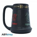 Harry Potter 3D Hrnek - Bradavické koleje 650 ml