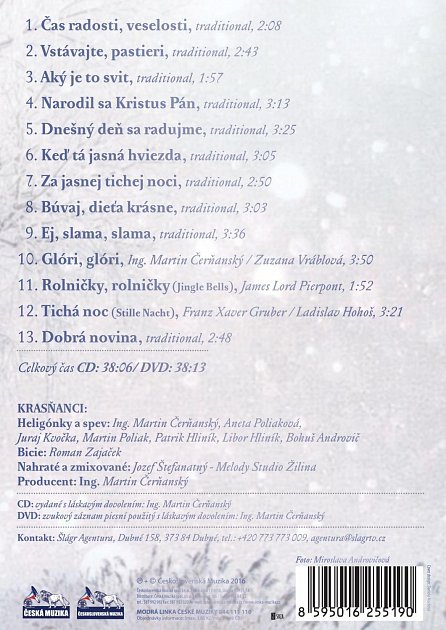 Náhled Krásňanci - Čas radosti a veselosti - CD + DVD
