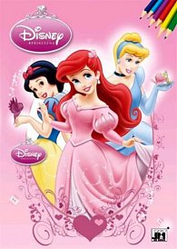Disney Princezny - Omalovánky A4