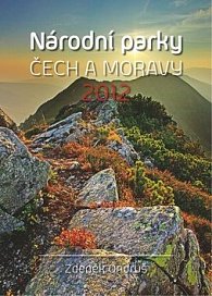 Kalenář nástěnný 2012 - Národní parky Čech a Moravy, 33 x 46 cm