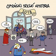 Opráski sčeskí historje - Kalendář 2018