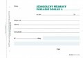 Příjmový doklad jednoduchý, A6, 100 listů