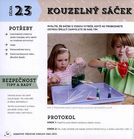 Náhled Zábavné vědecké pokusy pro děti - 52 experimentů, které zvládnete doma v kuchyni
