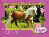 Moje kniha puzzle o koních - Učíme se při hraní