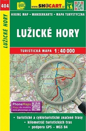 SC 404 Lužické hory 1:40 000