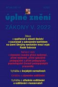 Aktualizace V/1 2022 Nařízení vlády o stanovení rozsahu přímé vyučovací, Zákon o opatřeních v oblasti školství v souvislosti s ozbrojeným konfliktem na území Ukrajiny