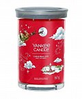 YANKEE CANDLE Christmas Eve svíčka 567g / 2 knoty (Signature velký), 1.  vydání
