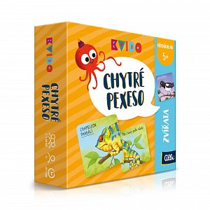 Chytré pexeso - Zvířata - Kvído