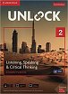 Unlock Level 2 Listening, Speaking & Critical Thinking Student´s Book, Mob App and Online Workbook w/ Downloadable Audio and Video