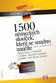 1500 německých slovíček + 3 audio CD